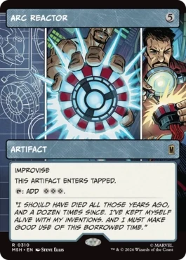 [310]【EN】【FOIL】■ショーケース■アークリアクター/Arc Reactor【MSH】[R][茶]