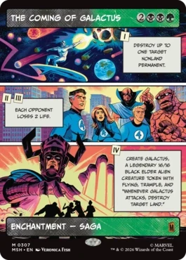 [307]【EN】■ショーケース■ギャラクタス襲来/The Coming of Galactus【MSH】[M][多色]