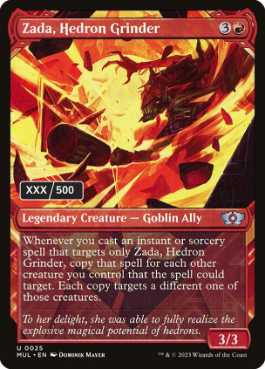 [155]【EN】【ダブルレインボウFOIL】面晶体の掘削者、ザダ/Zada, Hedron Grinder(シリアル入り)【MUL】[U][赤]