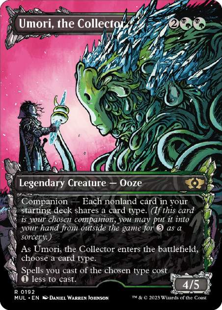 [192]【EN】【ハローFOIL】集めるもの、ウモーリ/Umori, the Collector【MUL】[R][多色]