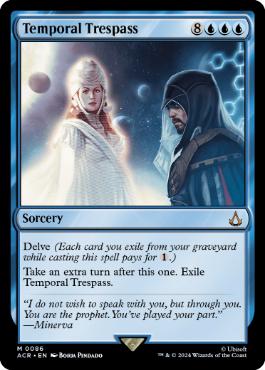 [086]【EN】【FOIL】時間への侵入/Temporal Trespass【ACR】[M][青]