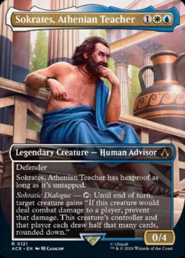 [121]【EN】■ボーダーレス■アテナイの教師、ソクラテス/Sokrates, Athenian Teacher【ACR】[R][多色]