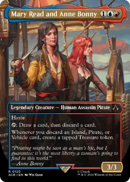 [120]【EN】■ボーダーレス■メアリ・リードとアン・ボニー/Mary Read and Anne Bonny【ACR】[R][多色]