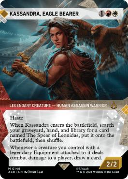 [148]【EN】■ショーケース■鷹持ち、カサンドラ/Kassandra, Eagle Bearer【ACR】[M][多色]