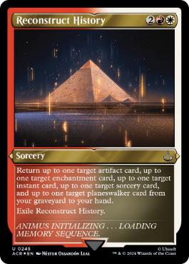 [119]【EN】【FOIL】■ボーダーレス■追放されしファラオ、クレオパトラ/Cleopatra, Exiled Pharaoh【ACR】[M][多色]
