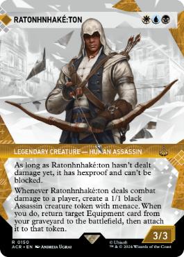 [140]【EN】【FOIL】■ショーケース■アレクサンドリアのアヤ/Aya of Alexandria【ACR】[R][多色]