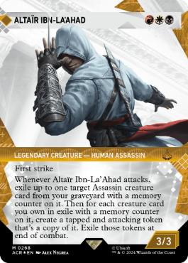 [268]【EN】【テクスチャーFOIL】■ショーケース■アルタイル・イブン・ラ・アハド/Altaïr Ibn-La'Ahad【ACR】[M][多色]