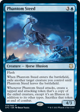 [018]【EN】ファントム・スティード/Phantom Steed【AFC】[R][青]