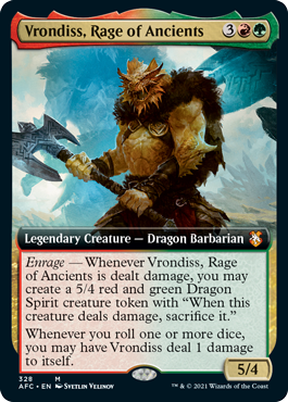 [328]【EN】■拡張アート■古き者どもの激怒、ヴロンディス/Vrondiss, Rage of Ancients【AFC】[M][多色]