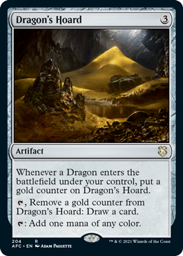 [204]【EN】ドラゴンの財宝/Dragon's Hoard【AFC】[R][茶]