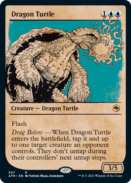 [307]【EN】■ショーケース■竜亀/Dragon Turtle【AFR】[R][青]