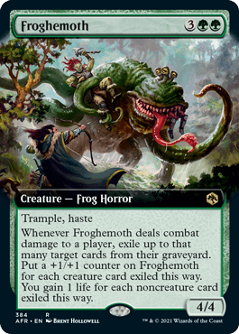 [384]【EN】■拡張アート■フロギーモス/Froghemoth【AFR】[R][緑]
