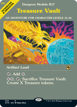 [358]【EN】■ショーケース■宝物庫/Treasure Vault【AFR】[R][土地]