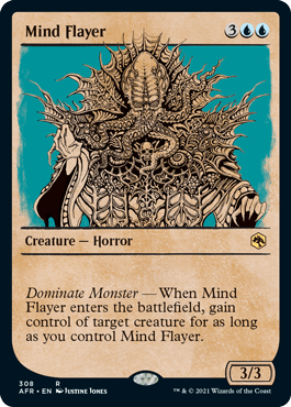 [308]【EN】【FOIL】■ショーケース■マインド・フレイヤー/Mind Flayer【AFR】[R][青]