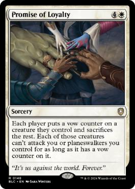 [148]【EN】忠誠の確約/Promise of Loyalty【BLC】[R][白]