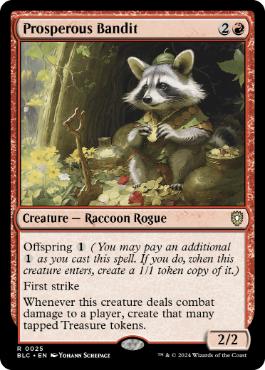 [025]【EN】裕福な山賊/Prosperous Bandit【BLC】[R][赤]