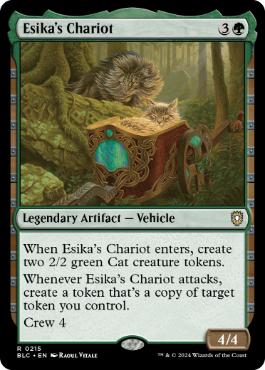 [215]【EN】エシカの戦車/Esika's Chariot【BLC】[R][緑]