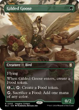 [083]【EN】■ボーダーレス■金のガチョウ/Gilded Goose【BLC】[R][緑]