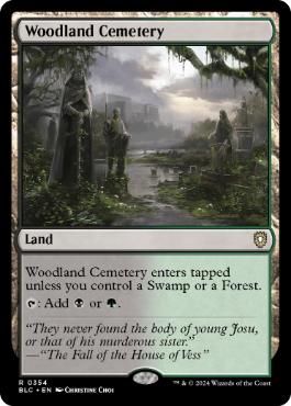 [354]【EN】森林の墓地/Woodland Cemetery【BLC】[R][土地]