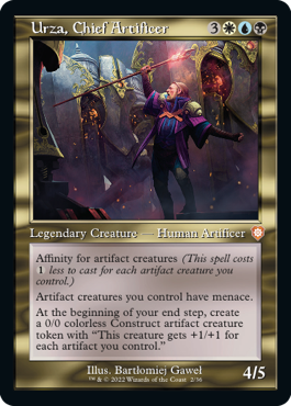 [002]【EN】■旧枠■工匠の主任、ウルザ/Urza, Chief Artificer【BRC】[M][多色]