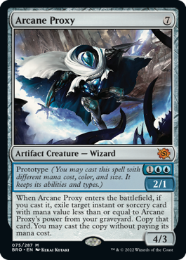 [075]【EN】秘儀の代理者/Arcane Proxy【BRO】[M][茶]