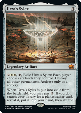 [040]【EN】【FOIL】ウルザの酒杯/Urza's Sylex【BRO】[M][茶]