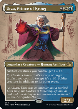 [296]【EN】【FOIL】■ボーダーレス■クルーグ公、ウルザ/Urza, Prince of Kroog【BRO】[R][多色]
