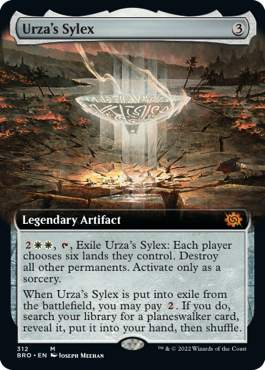 [312]【EN】【FOIL】■拡張アート■ウルザの酒杯/Urza's Sylex【BRO】[M][茶]