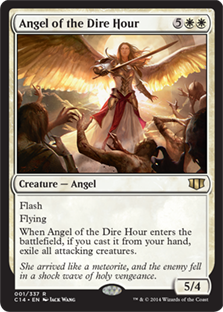 [001]【JP】凶時の天使/Angel of the Dire Hour【C14】[R][白]