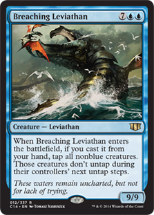 [012]【EN】水跳ねのリバイアサン/Breaching Leviathan【C14】[R][青]