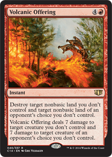 [040]【JP】火山の捧げ物/Volcanic Offering【C14】[R][赤]