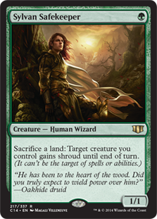[217]【EN】森を護る者/Sylvan Safekeeper【C14】[R][緑]