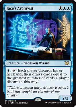 [095]【EN】ジェイスの文書管理人/Jace's Archivist【C15】[R][青]