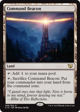 [056]【EN】統率の灯台/Command Beacon【C15】[R][土地]