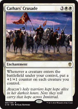 [061]【EN】聖戦士の進軍/Cathars' Crusade【C16】[R][白]