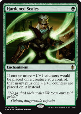 [152]【EN】硬化した鱗/Hardened Scales【C16】[R][緑]