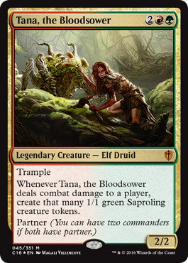[045]【EN】【FOIL】血を蒔く者、ターナ/Tana, the Bloodsower【C16】[M][多色]