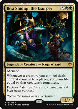 [032]【EN】【FOIL】簒奪者、イクラ・シディーキ/Ikra Shidiqi, the Usurper【C16】[M][多色]