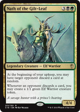 [213]【EN】光り葉のナース/Nath of the Gilt-Leaf【C16】[R][多色]