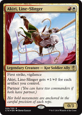 [026]【EN】【FOIL】綱投げ、アキリ/Akiri, Line-Slinger【C16】[R][多色]