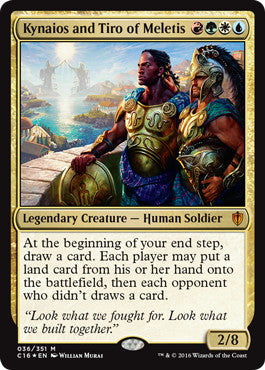 [036]【EN】【FOIL】メレティスのキナイオスとティロ/Kynaios and Tiro of Meletis【C16】[M][多色]
