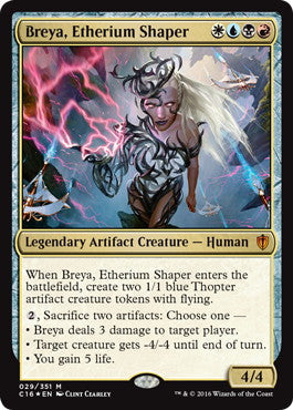 [029]【EN】【FOIL】エーテリウム造物師、ブレイヤ/Breya, Etherium Shaper【C16】[M][多色]