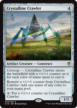 [054]【EN】水晶の這行器/Crystalline Crawler【C16】[R][茶]