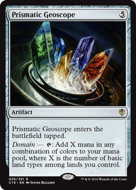 [055]【EN】虹色の大地鏡/Prismatic Geoscope【C16】[R][茶]