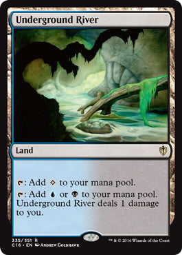 [335]【EN】地底の大河/Underground River【C16】[R][土地]