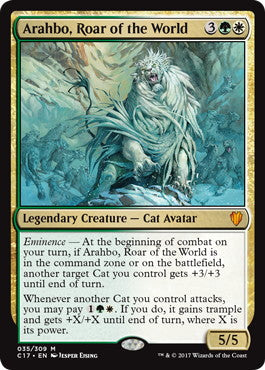 [035]【JP】【FOIL】【Foil】世界の咆哮、アラーボ/Arahbo, Roar of the World【C17】[M][多色]