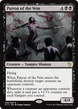 [020]【EN】血管の守護者/Patron of the Vein【C17】[R][黒]