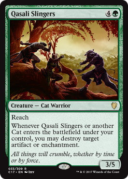 [033]【EN】クァーサルの礫投げ/Qasali Slingers【C17】[R][緑]