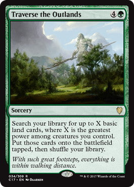 [034]【EN】辺境地横断/Traverse the Outlands【C17】[R][緑]