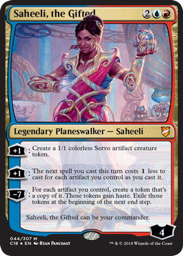 [044]【JP】【FOIL】天智、サヒーリ/Saheeli, the Gifted【C18】[M][多色]